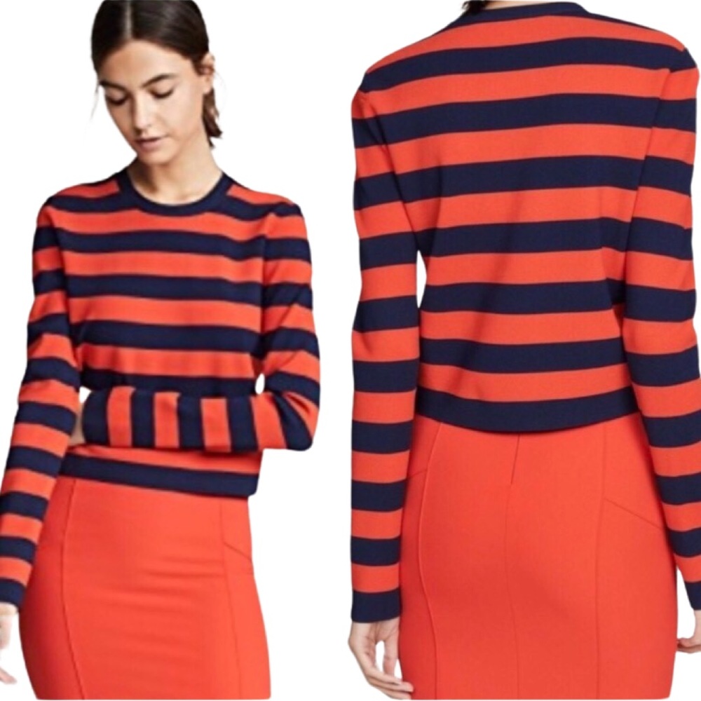 VERONICA BEARD Broome Stripe Sweater